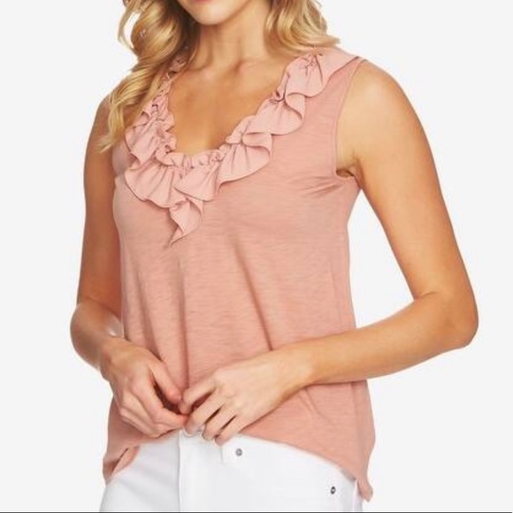 CeCe Tops - CeCe M French Riviera Top Sand